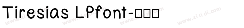 Tiresias LPfont字体转换